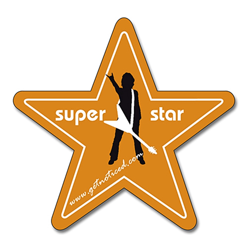 Magnet - Star Shape (3.125x3) - 30 Mil - Outdoor Safe