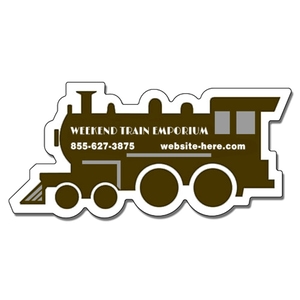 Magnet - Train Engine / Locomotive Shape (4x1.9) - 20 Mil