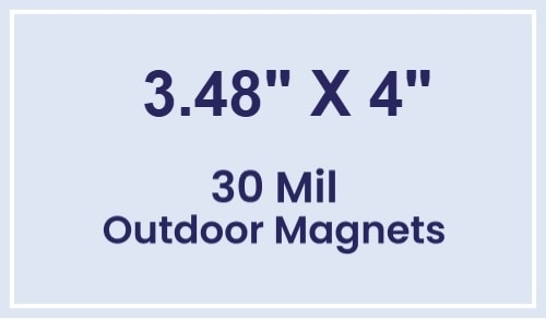 Magnet - Trash Can (3.475x4) - 30 Mil - Outdoor Safe