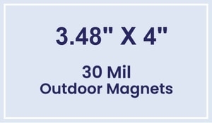 Magnet - Trash Can (3.475x4) - 30 Mil - Outdoor Safe