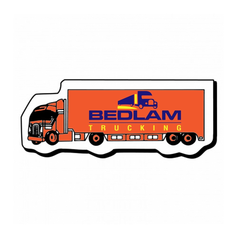 Custom 1.13 x 2.81" Truck Shaped Full Color Magnets