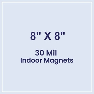 Magnet - 8x8 Square Corners - 30 Mil