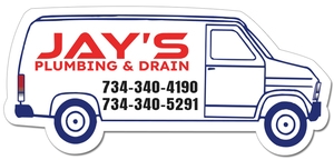 4.12x1.87 Van Shaped Magnets - 20 Mil
