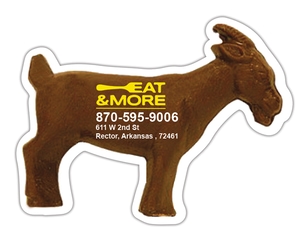 4x3 Goat Shaped Magnets - 20 Mil
