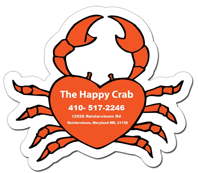 2.63x3 Crab Shaped Magnets - 20 Mil
