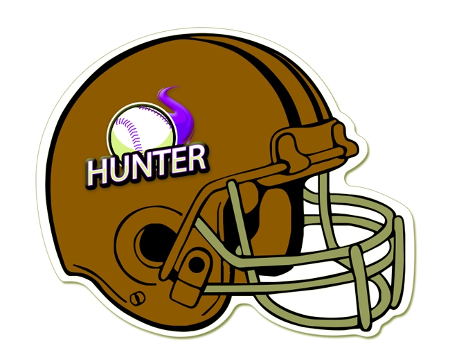 7.10x5.78 Helmet Shaped Magnets 20 Mil