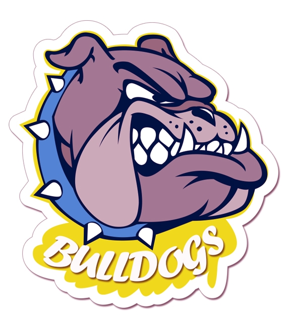 3.34x3.57 Bull Dog Shaped Magnets - 20 Mil