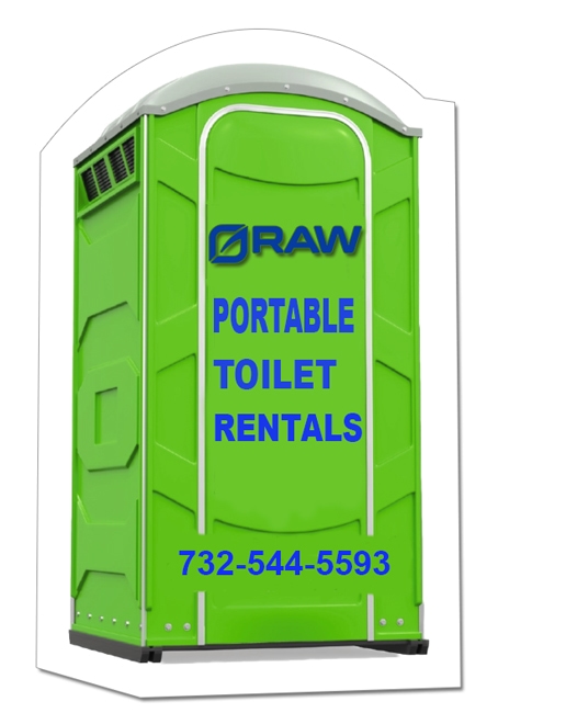 3.32x5.41 Portable Toilet Shaped Magnets - 20 Mil