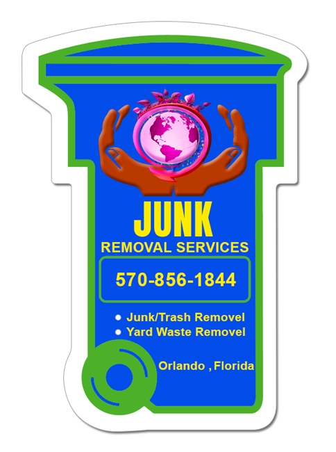 2.44x3.50 Trash Can Shaped Magnets 20 Mil