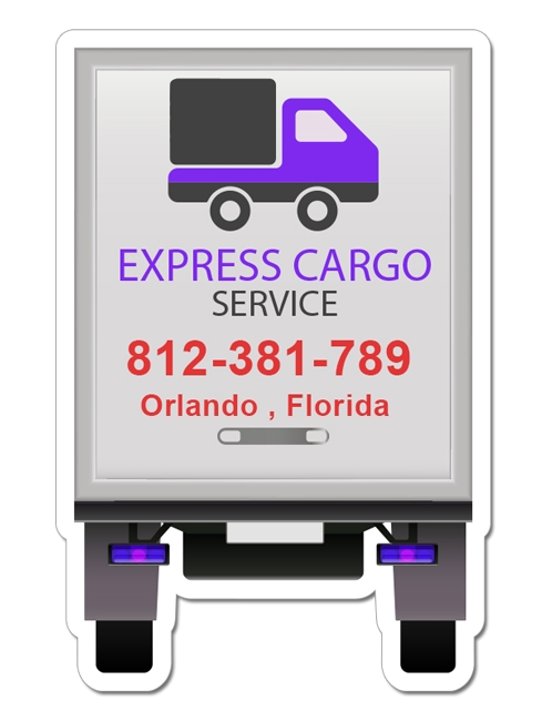 3.02x4.59 Truck Shaped Magnets 20 Mil