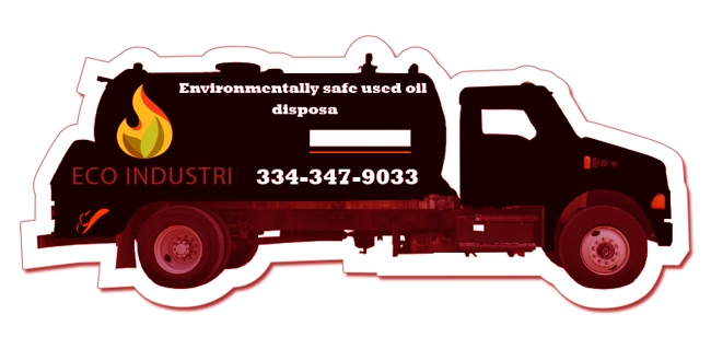 5.42x2.20 Truck Shaped Magnets 20 Mil