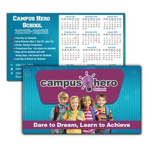 4x7 Full Color Double Sided Rectangle Magnets - 30 Mil