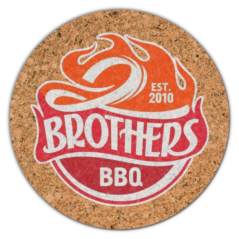 3.5" Circle Cork Coasters