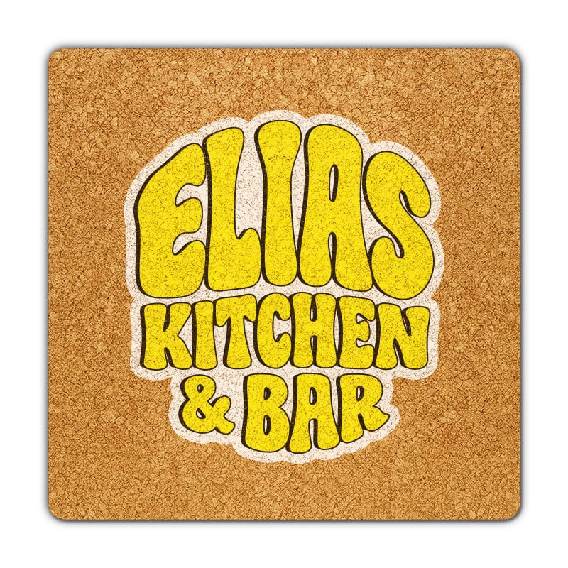 4.5" Square Cork Coasters