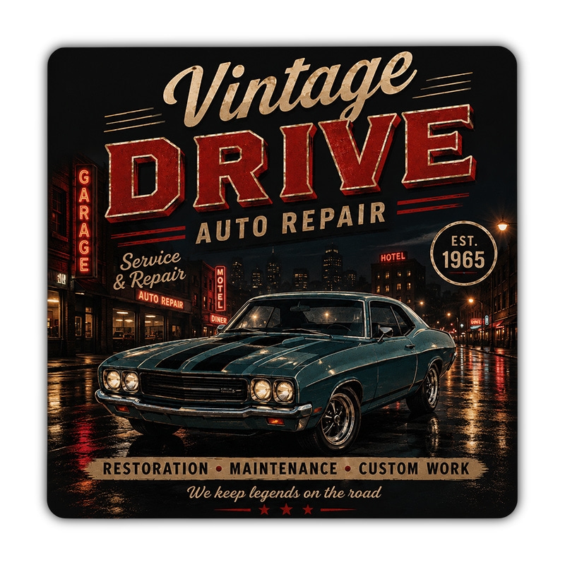 4" Full Color Square Pulpboard Coasters