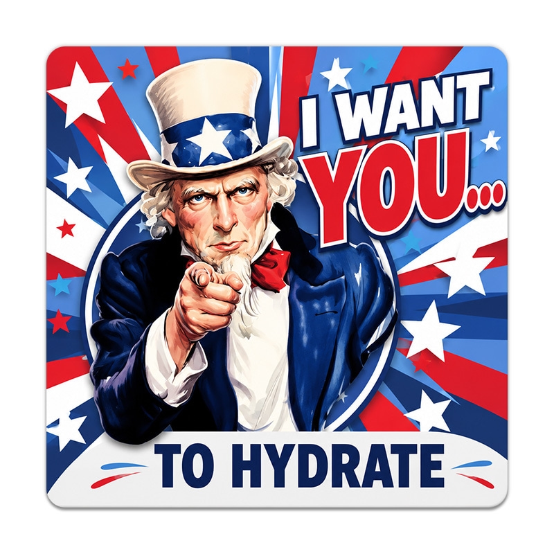 4.5" Full Color Square Pulpboard Coasters