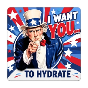4.5" Full Color Square Pulpboard Coasters