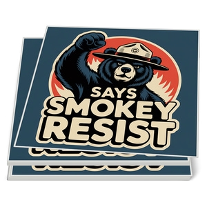 2x2" Square Full Color Indoor Paper Stickers