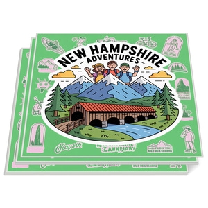 5x5" Square Full Color Indoor Paper Stickers