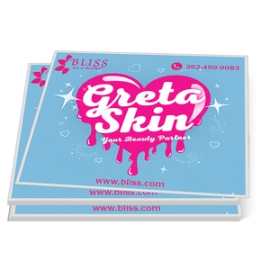 3.5x4" Rectangle Full Color Indoor Paper Stickers