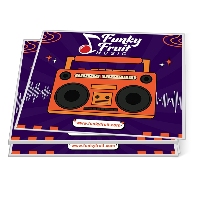 6.75x6" Rectangle Full Color Indoor Paper Stickers
