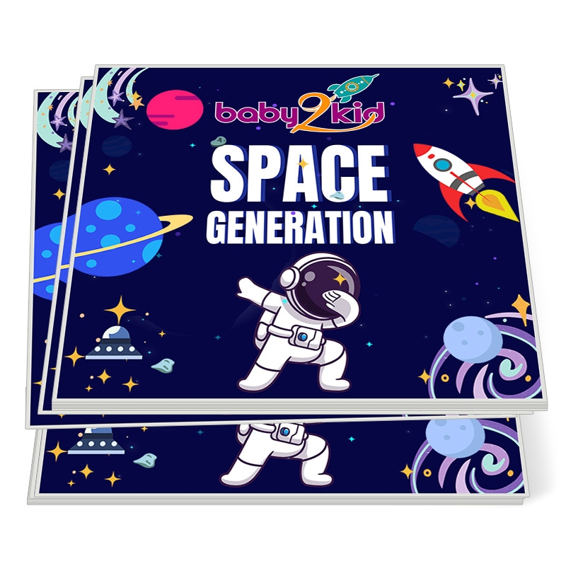 4x4" Square Full Color Outdoor Vinyl Stickers
