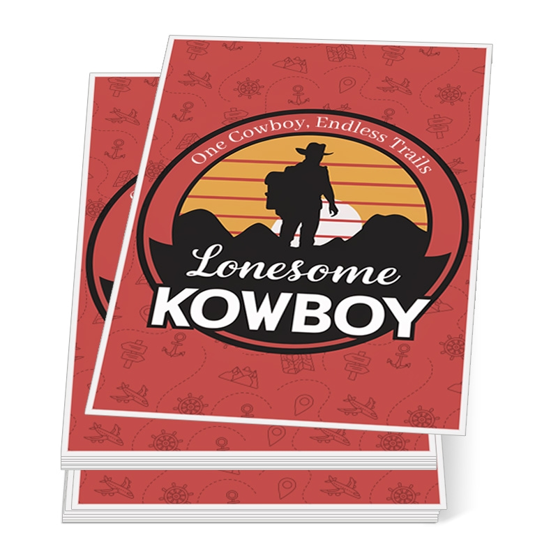 2x3" Rectangle Full Color Outdoor Vinyl Stickers