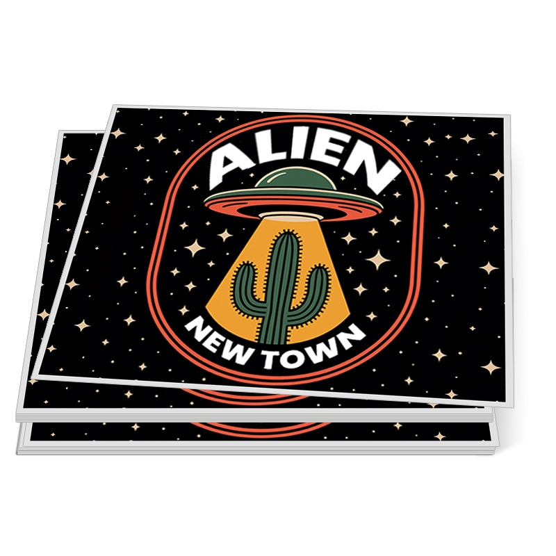 3.5x4" Rectangle Full Color Outdoor Vinyl Stickers