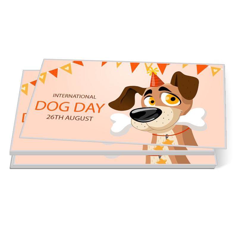 4x7" Rectangle Full Color Outdoor Vinyl Stickers