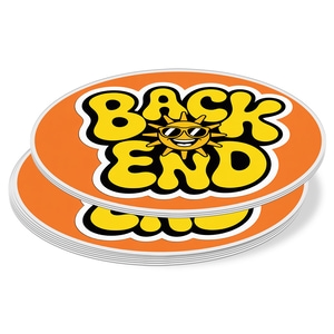 6x4" Oval Full Color Outdoor Vinyl Stickers
