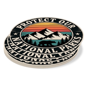 6.5x4.25" Oval Full Color Outdoor Vinyl Stickers