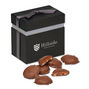 Caramel Pecan Clusters in Elegant Treats Gift Box
