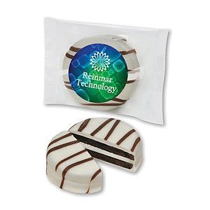 White Chocolate Covered Oreo Cookie