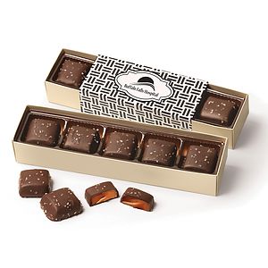Chocolate Sea Salt Caramels Flight with Weave Wrap