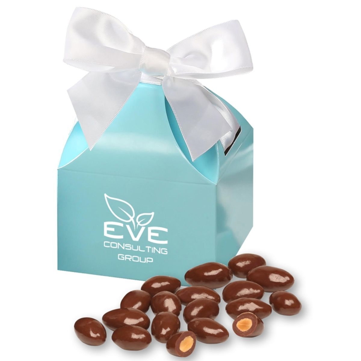 Milk Chocolate Almonds In Robin s Egg Blue Classic Treats Gift Box