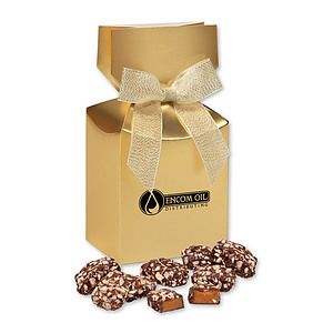 English Butter Toffee in Gold Premium Delights Gift Box