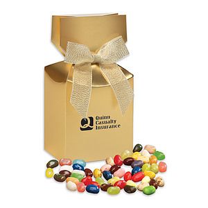 Jelly Belly Jelly Beans in Gold Premium Delights Gift Box