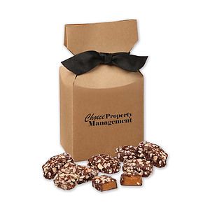 English Butter Toffee in Kraft Premium Delights Gift Box
