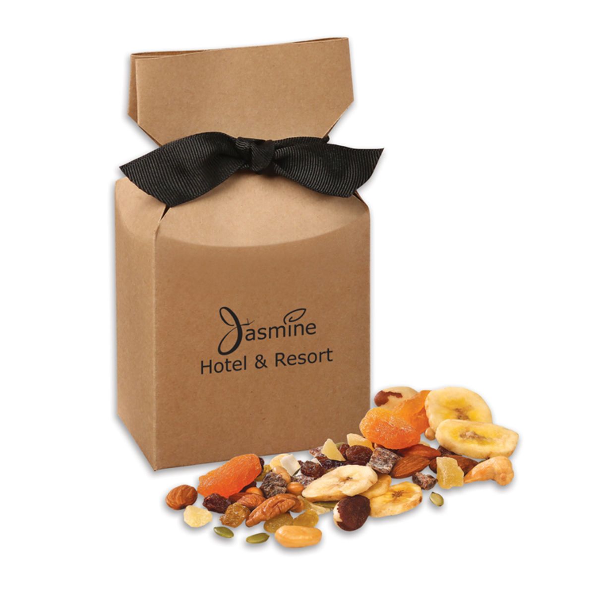 Western trail mix in kraft premium delights gift box Corporate