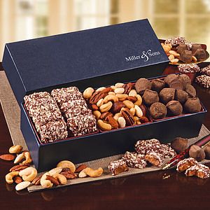 Navy Gift Box of Treats
