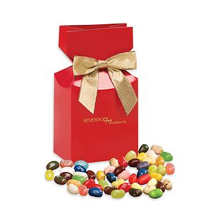 Jelly Belly Jelly Beans in Red Premium Delights Gift Box