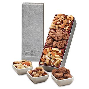Silver Snack Trio