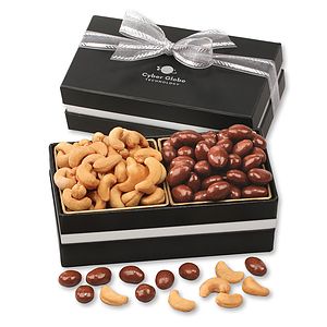 Double Delights with Chocolate Almonds and Fancy Cashews