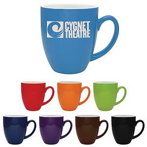16 oz. Duo-Tone Bistro Collection - Deep Etched