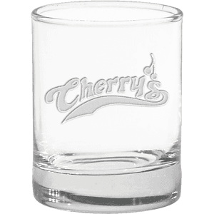 3 oz. Shot Glass/Votive - Deep Etched