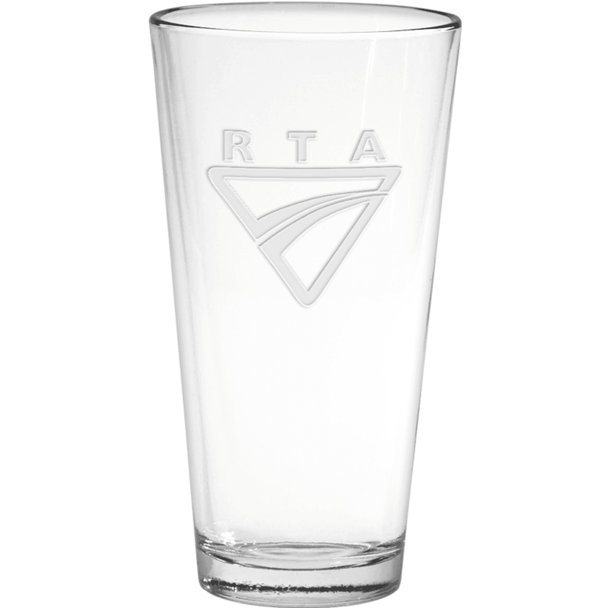 20 oz. Large Mixing Glass - Deep Etched