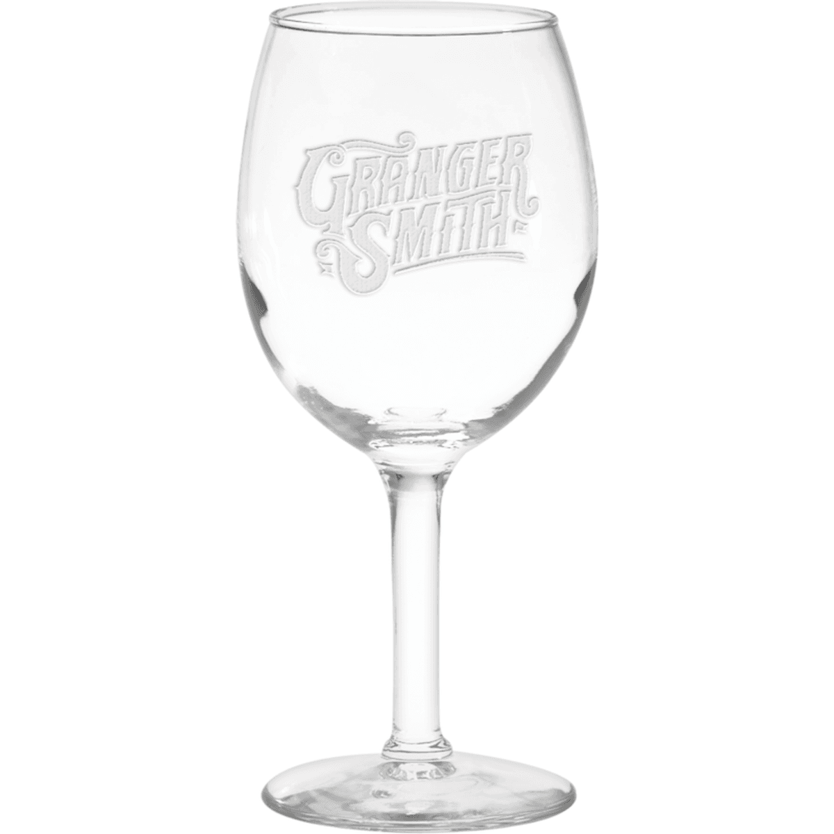 11 oz. Wine Glass - Deep Etched