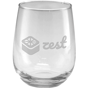 16.9 oz. Stemless Wine Glass - Etched
