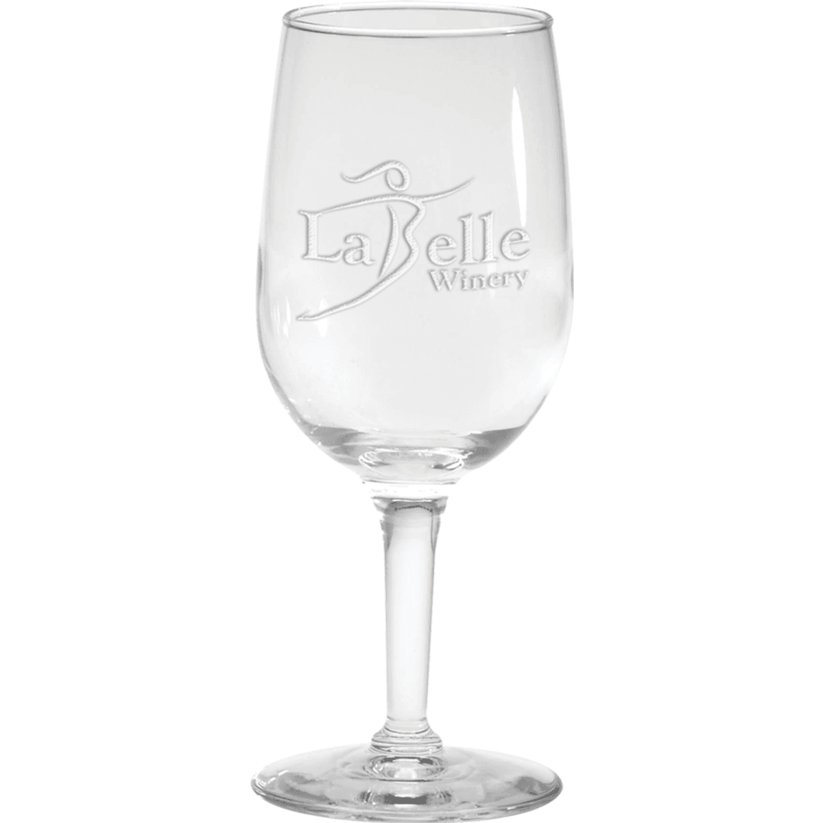 6.5 oz. Tall Wine Glass - Deep Etched