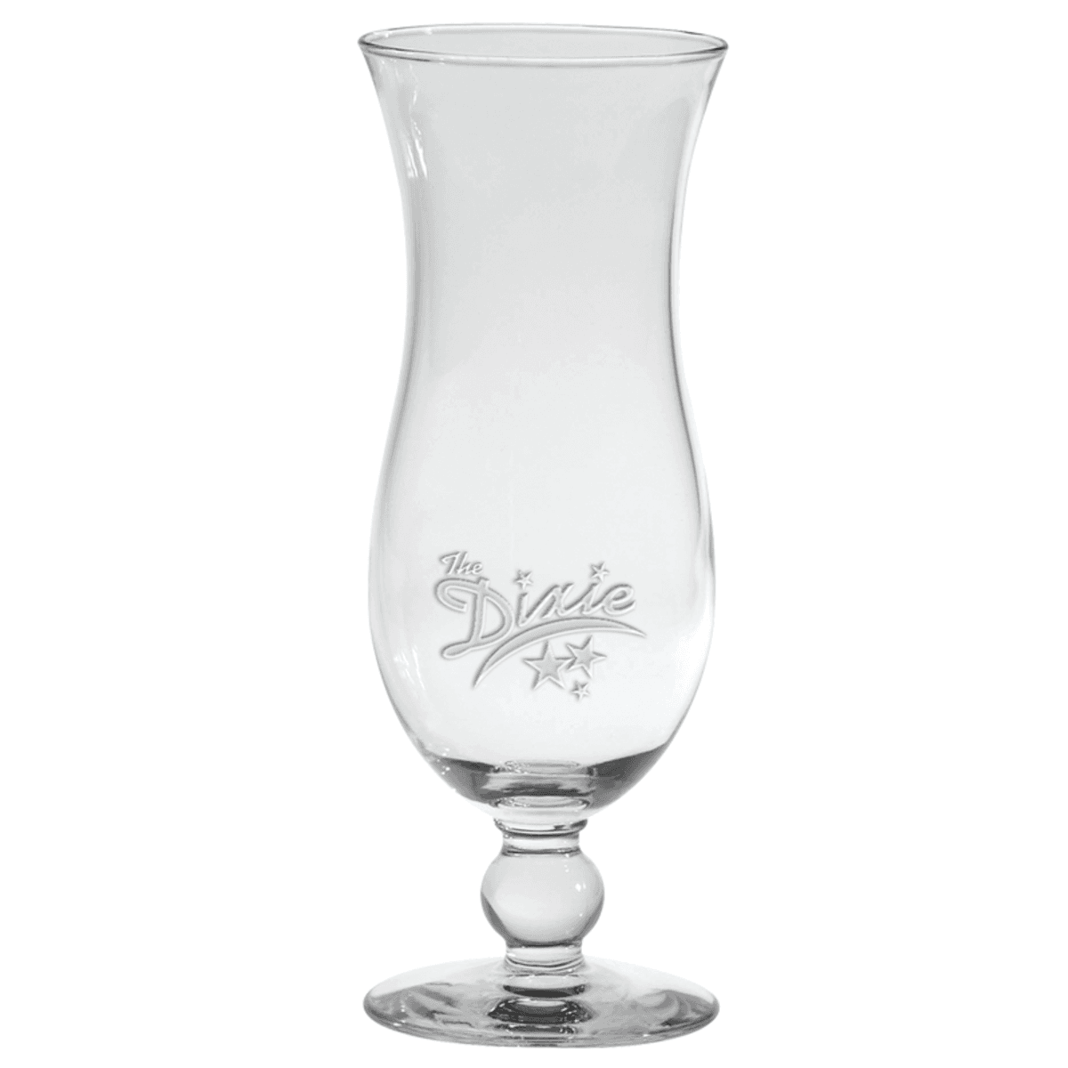 15 oz. Footed Hurricane - Deep Etched